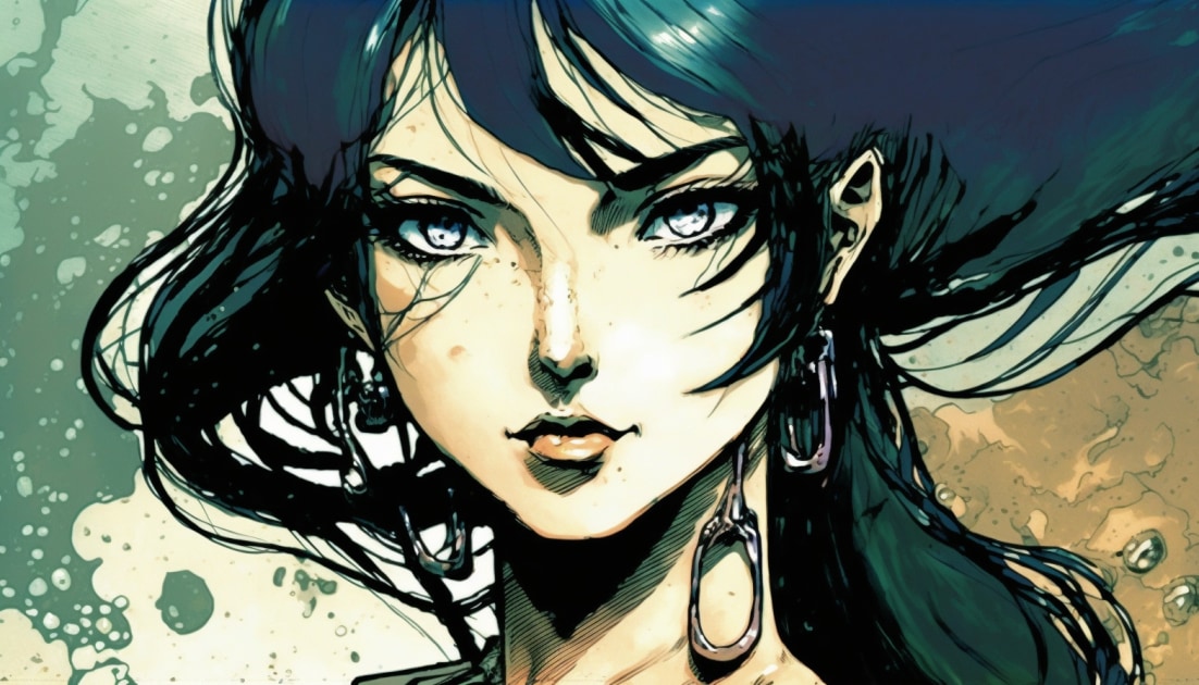 nico-robin-art-style-of-yoshitaka-amano