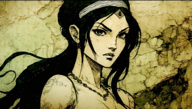 nico-robin-art-style-of-john-bauer