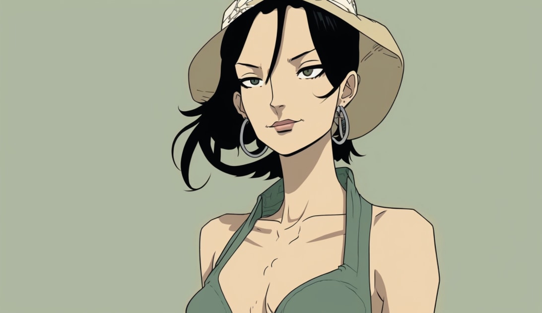 nico-robin-art-style-of-adrian-tomine