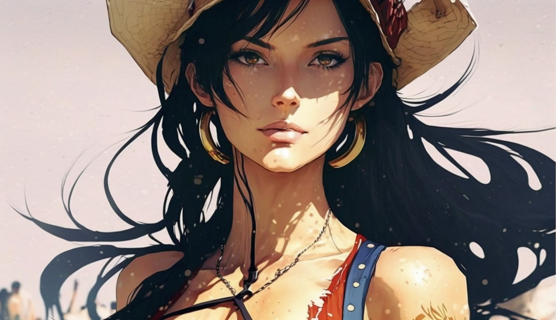 nico-robin-art-style-of-coby-whitmore