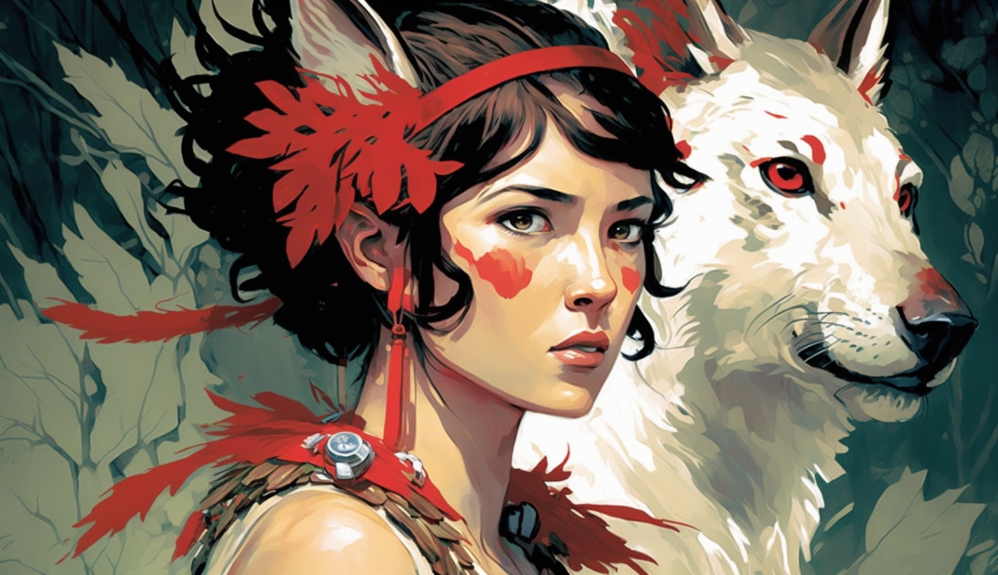 princess-mononoke-art-style-of-adam-hughes