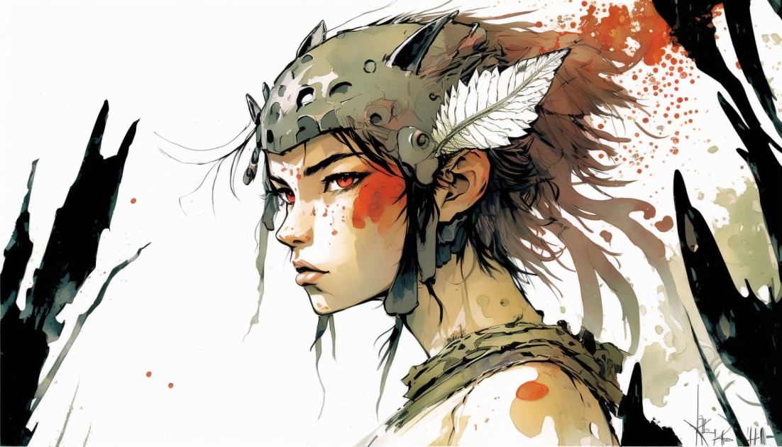 princess-mononoke-art-style-of-aiartes