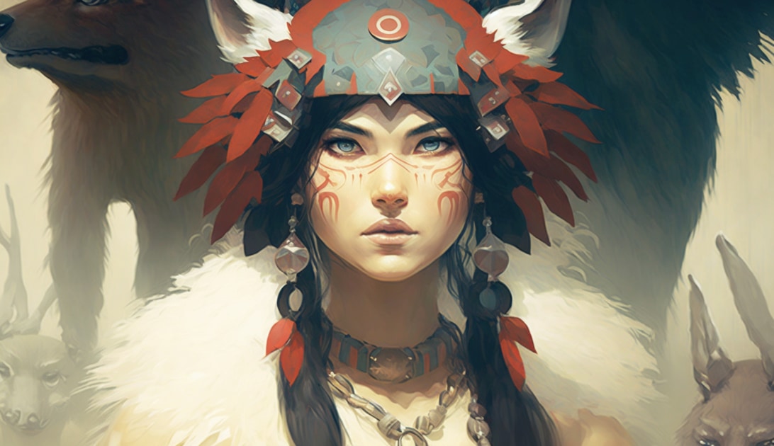 princess-mononoke-art-style-of-gustaf-tenggren