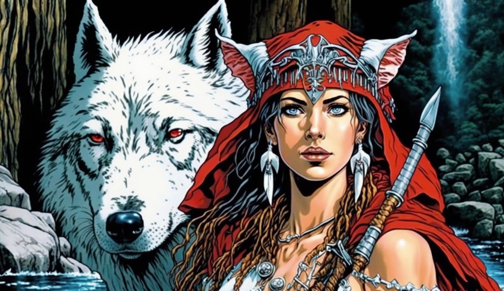 princess-mononoke-art-style-of-larry-elmore