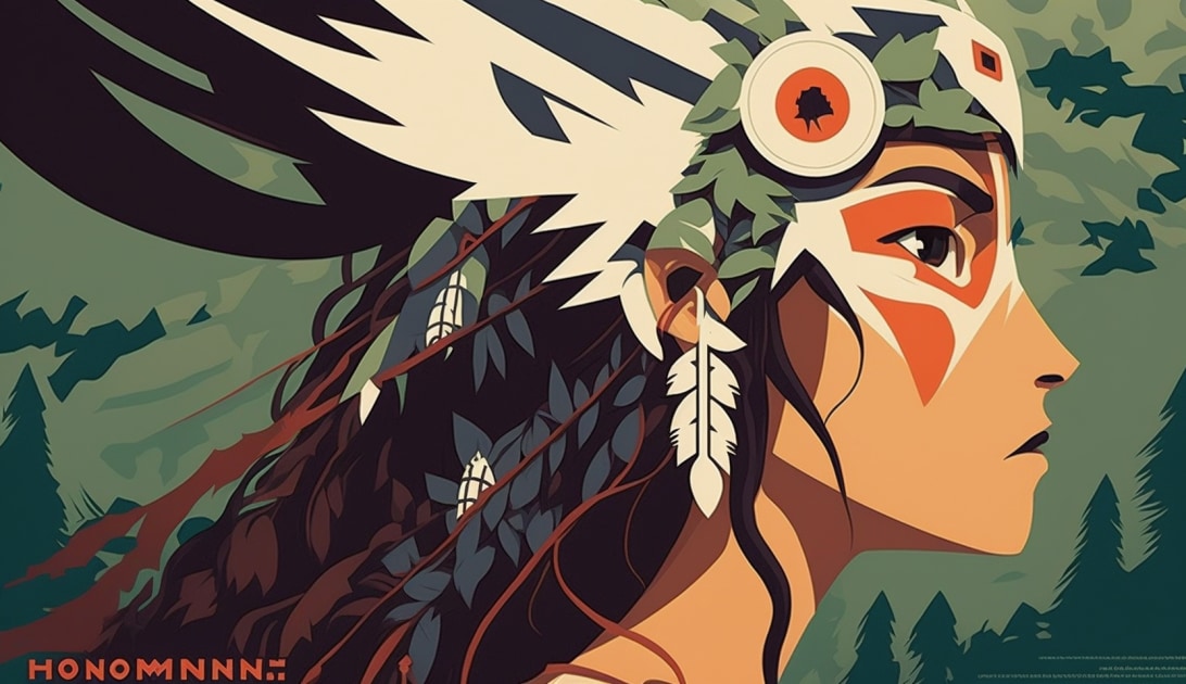 princess-mononoke-art-style-of-tom-whalen