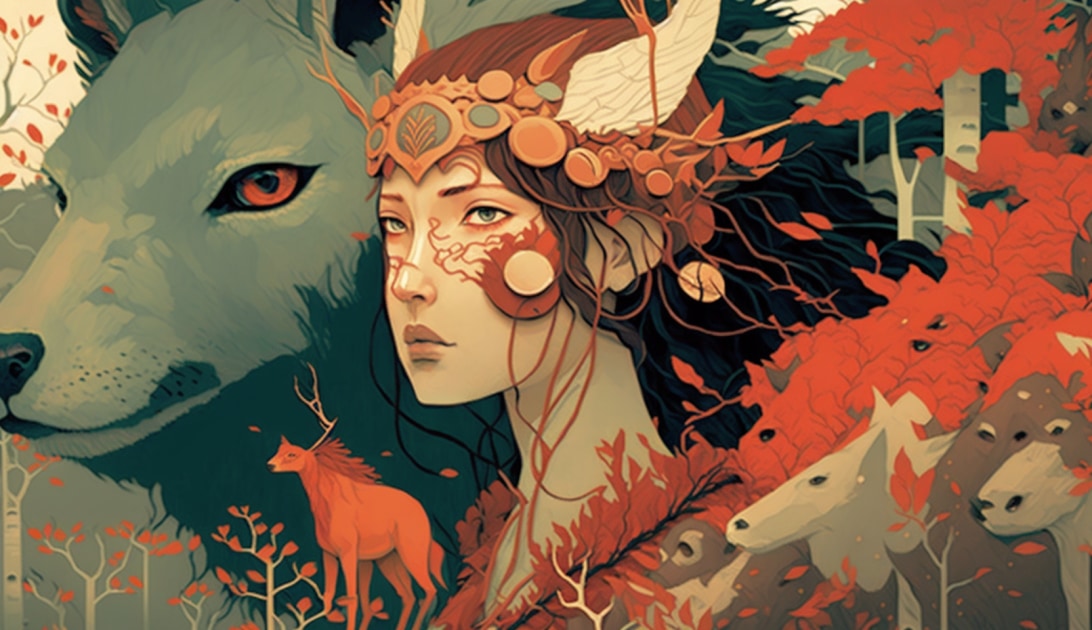 princess-mononoke-art-style-of-victo-ngai