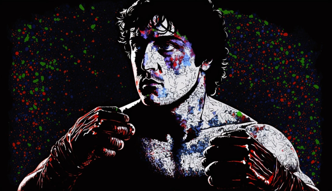 rocky-balboa-art-style-of-harry-clarke