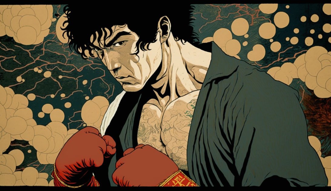 rocky-balboa-art-style-of-takato-yamamoto