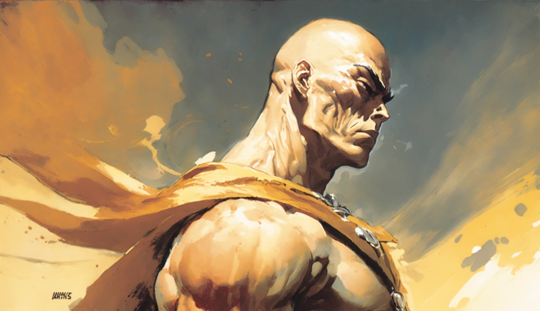 saitama-art-style-of-frank-frazetta