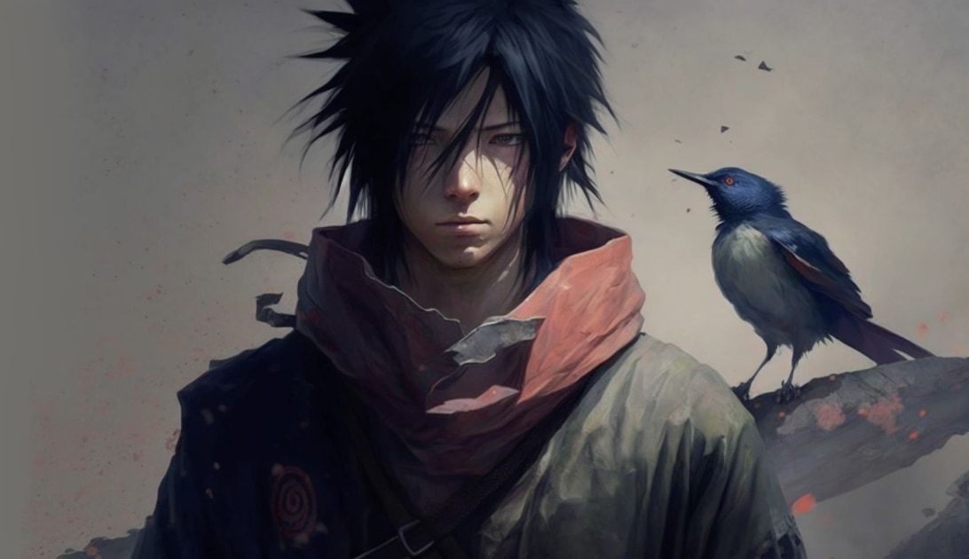 sasuke-uchiha-art-style-of-hieronymus-bosch