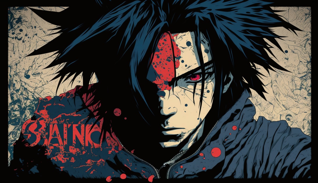 sasuke-uchiha-art-style-of-jack-kirby