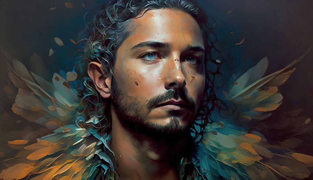 shia-labeouf-art-style-of-karol-bak