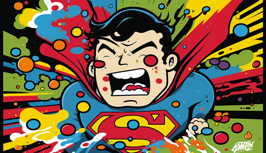 superman-art-style-of-jon-burgerman