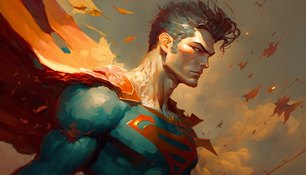 superman-art-style-of-peter-mohrbacher