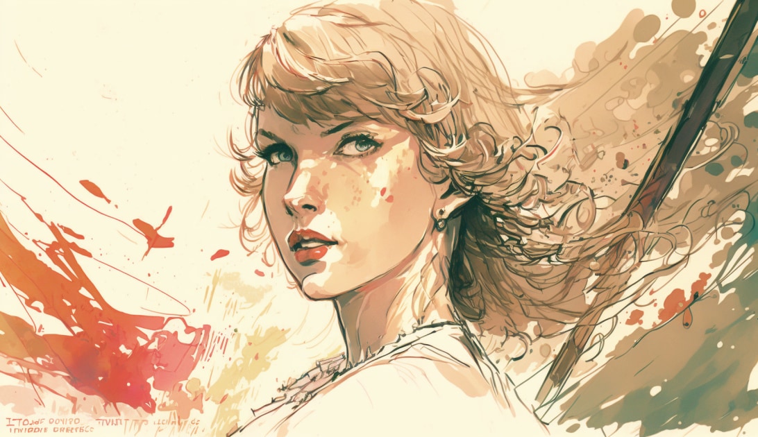 taylor-swift-art-style-of-eric-canete