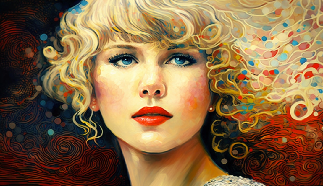 taylor-swift-art-style-of-gustav-klimt