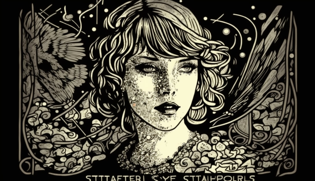 taylor-swift-art-style-of-harry-clarke