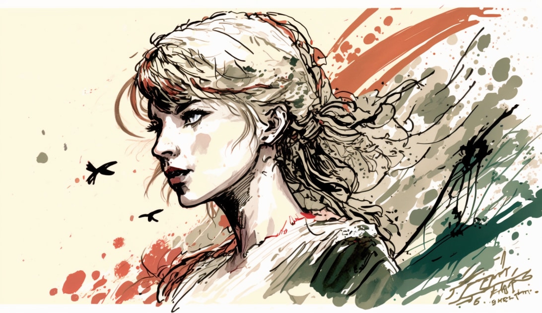 taylor-swift-art-style-of-quentin-blake