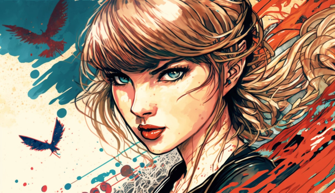 taylor-swift-art-style-of-skottie-young