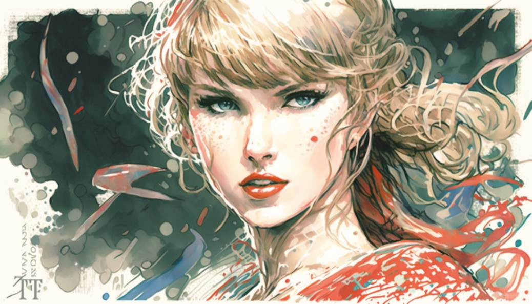 taylor-swift-art-style-of-yoshitaka-amano