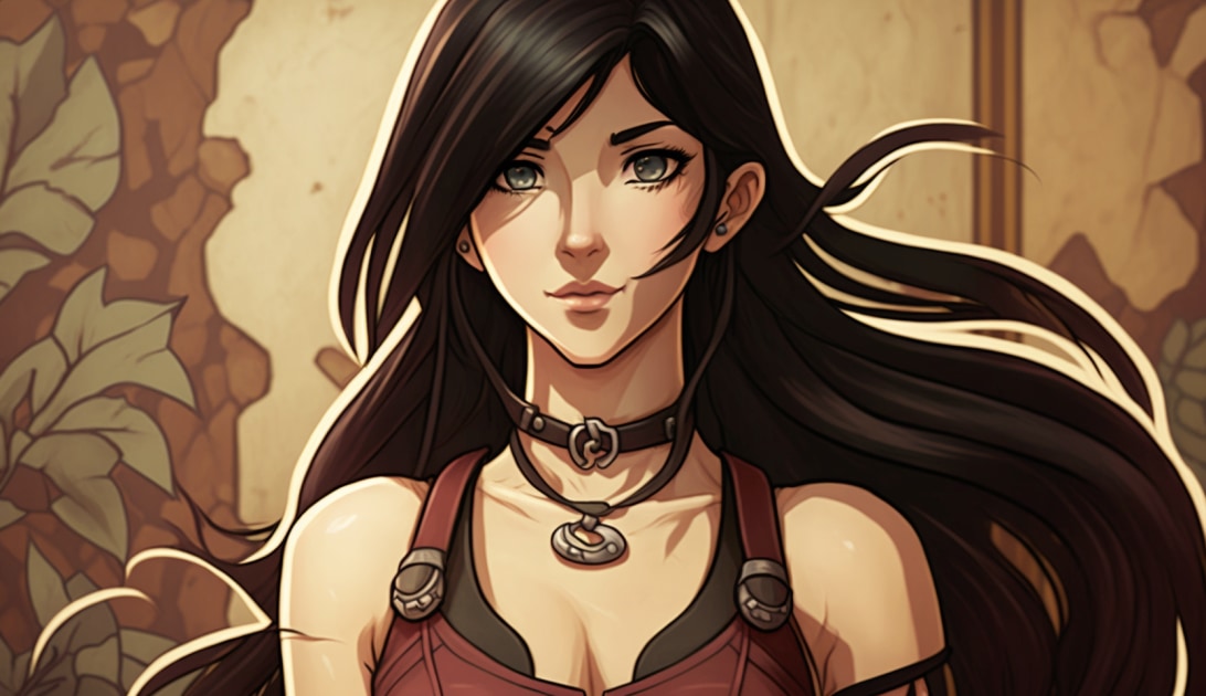 tifa-lockhart-art-style-of-kelly-vivanco