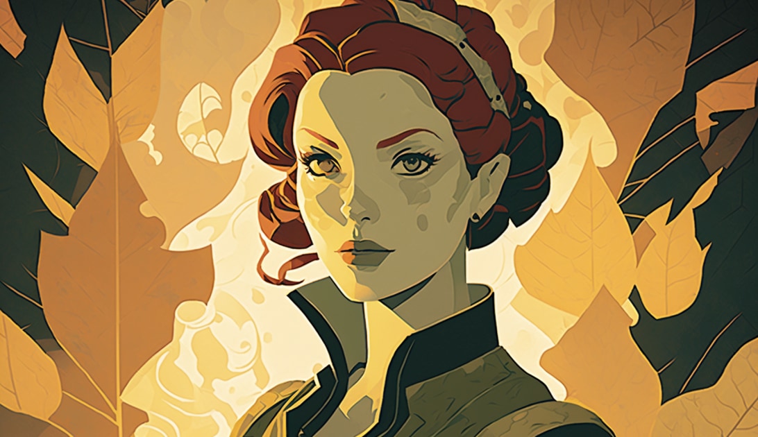 triss-merigold-art-style-of-aaron-douglas