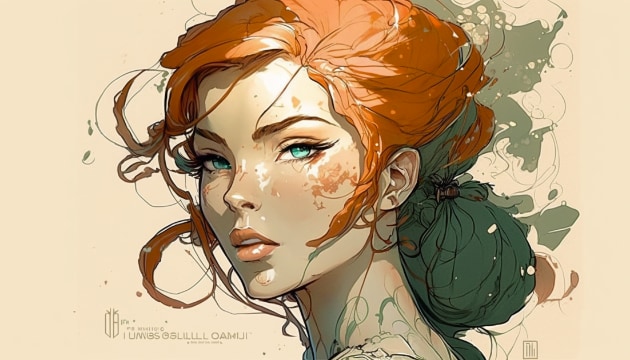 triss-merigold-art-style-of-aiartes