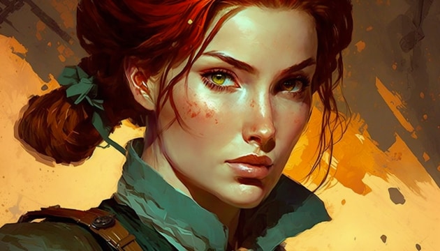 triss-merigold-art-style-of-coby-whitmore