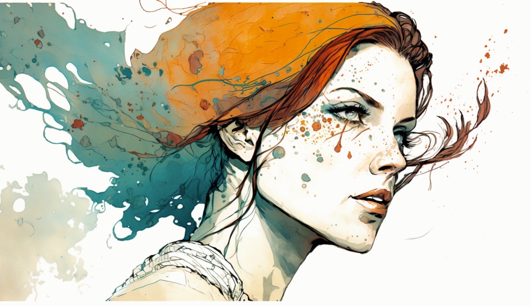 triss-merigold-art-style-of-conrad-roset