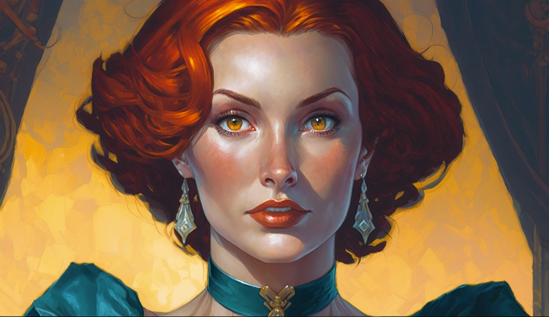 triss-merigold-art-style-of-diane-dillon