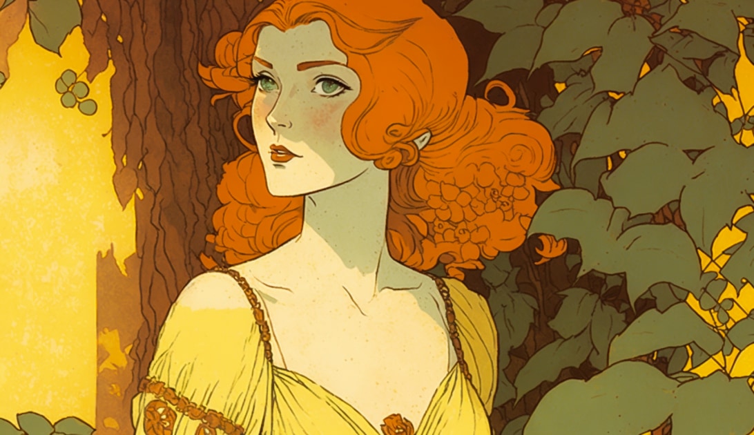 triss-merigold-art-style-of-dorothy-lathrop