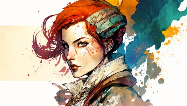 triss-merigold-art-style-of-eric-canete