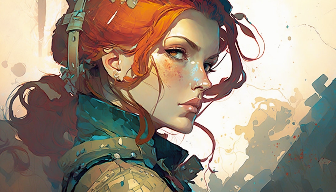 triss-merigold-art-style-of-greg-tocchini