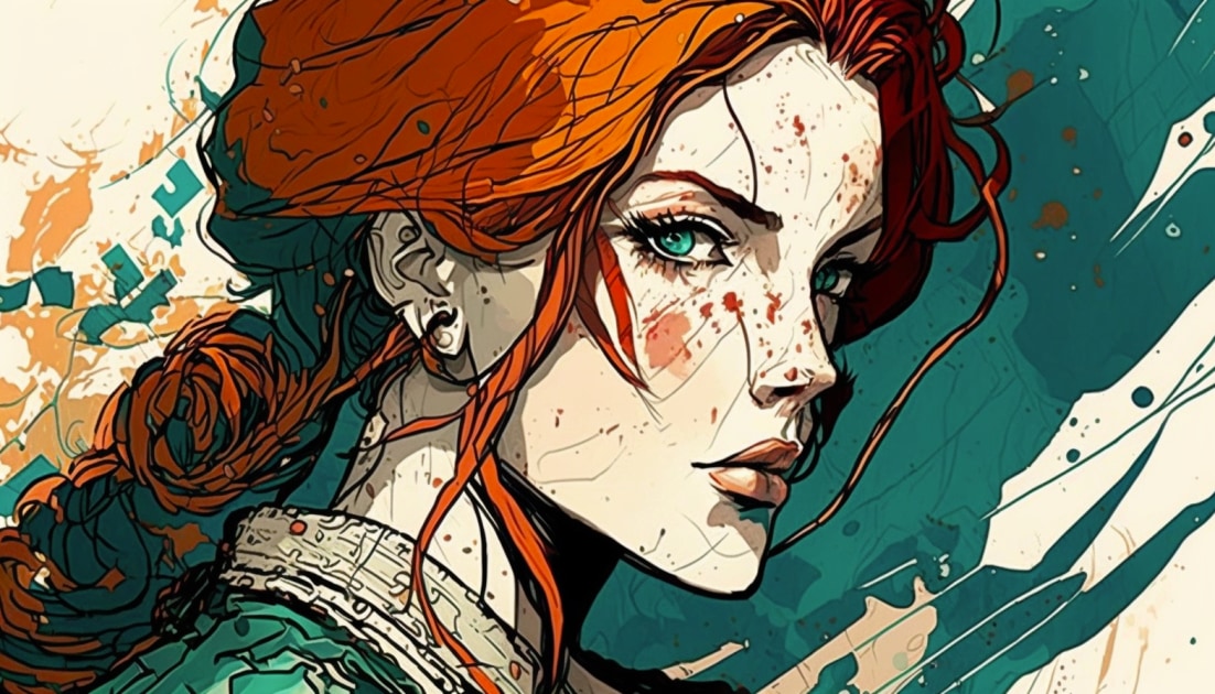 triss-merigold-art-style-of-hope-gangloff