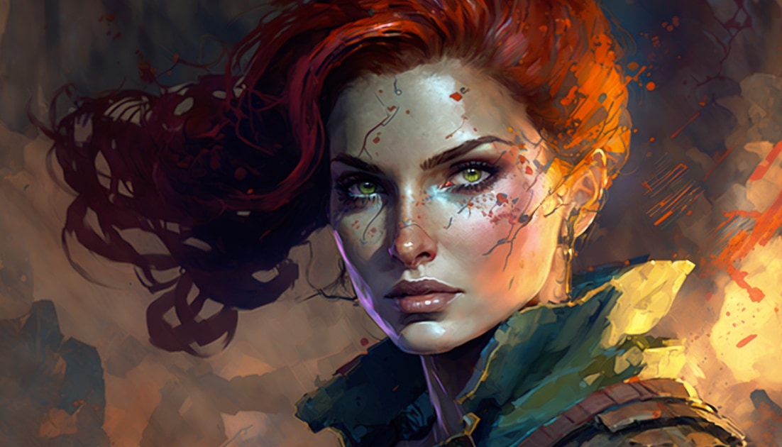 triss-merigold-art-style-of-jim-lee