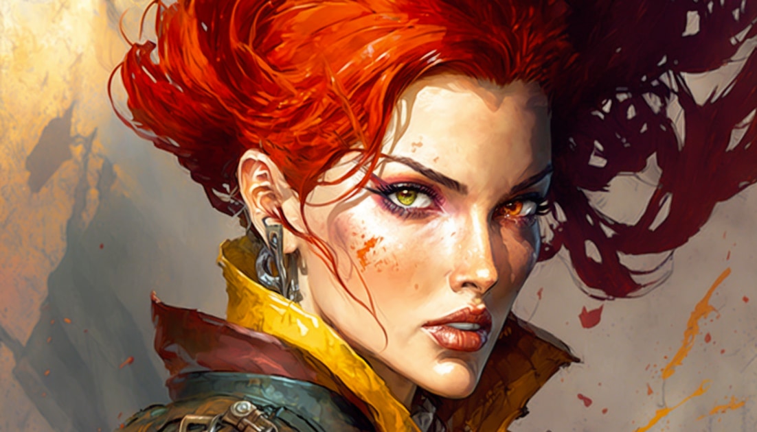 triss-merigold-art-style-of-jim-lee