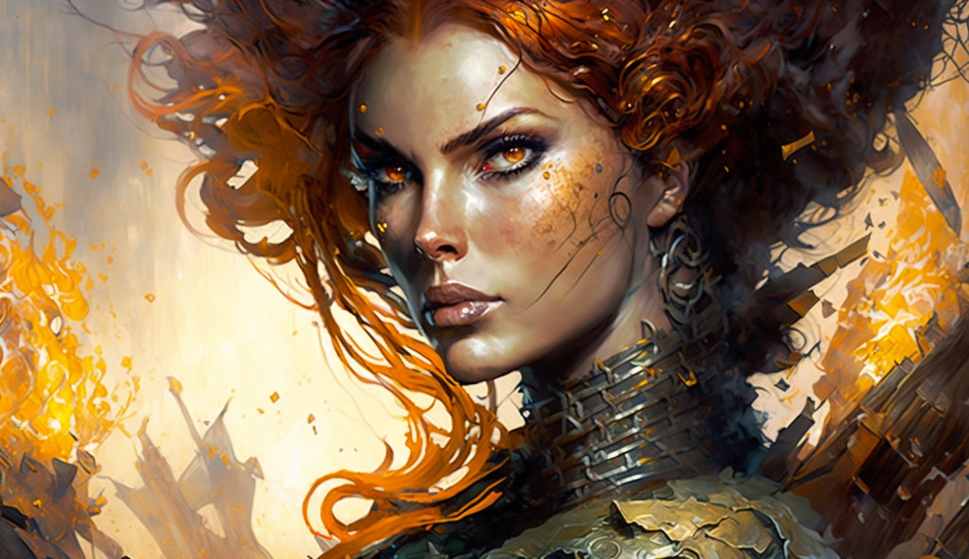 triss-merigold-art-style-of-karol-bak