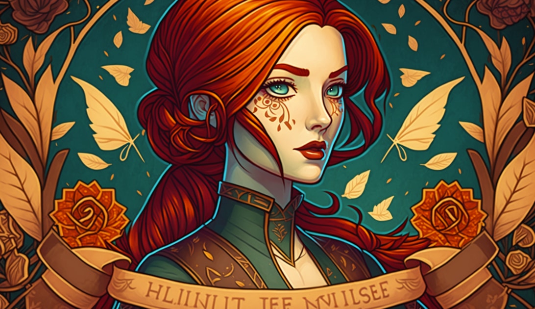 triss-merigold-art-style-of-kelly-vivanco