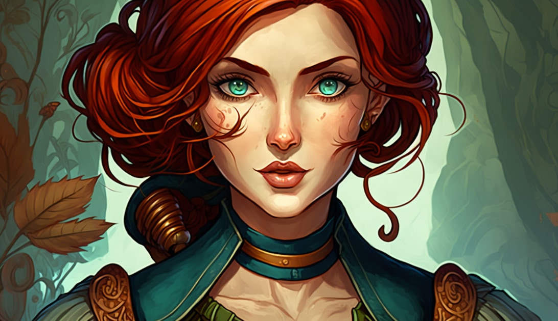 triss-merigold-art-style-of-kelly-vivanco