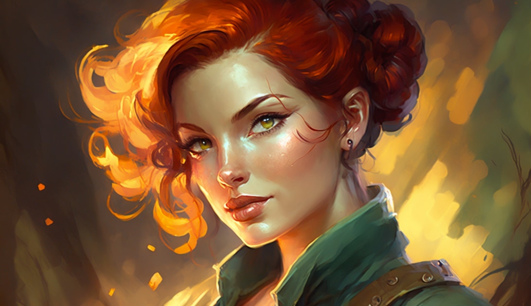 triss-merigold-art-style-of-lois-van-baarle