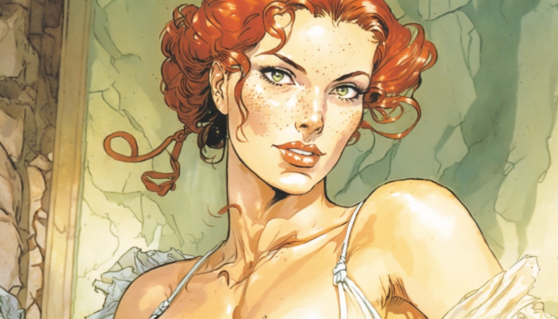 triss-merigold-art-style-of-milo-manara