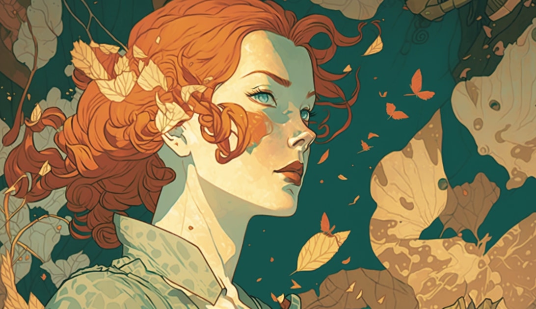 triss-merigold-art-style-of-victo-ngai