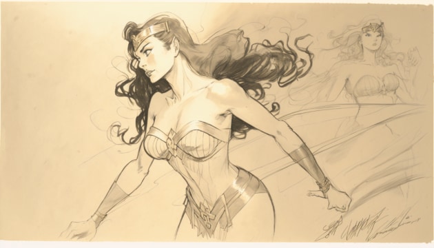 wonder-woman-art-style-of-claire-wendling