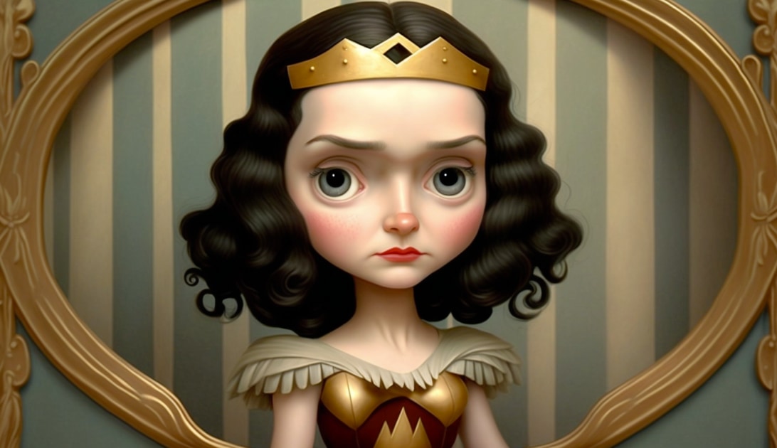 wonder-woman-art-style-of-mark-ryden