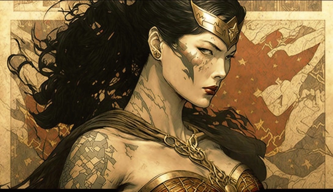 wonder-woman-art-style-of-masaaki-sasamoto