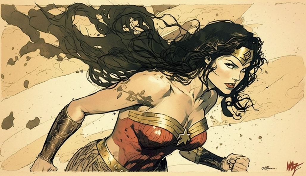 wonder-woman-art-style-of-travis-charest