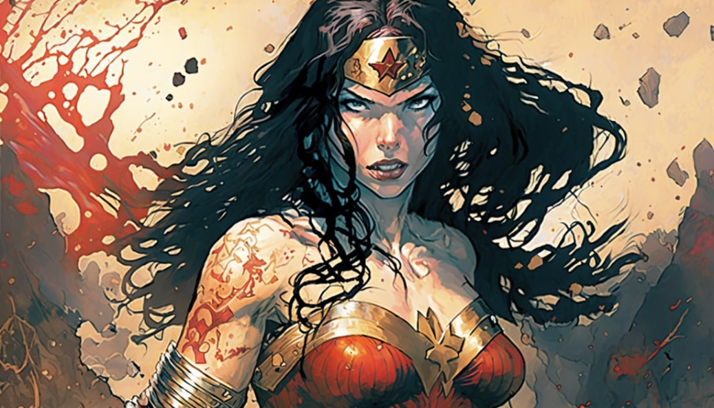 wonder-woman-art-style-of-yoshitaka-amano