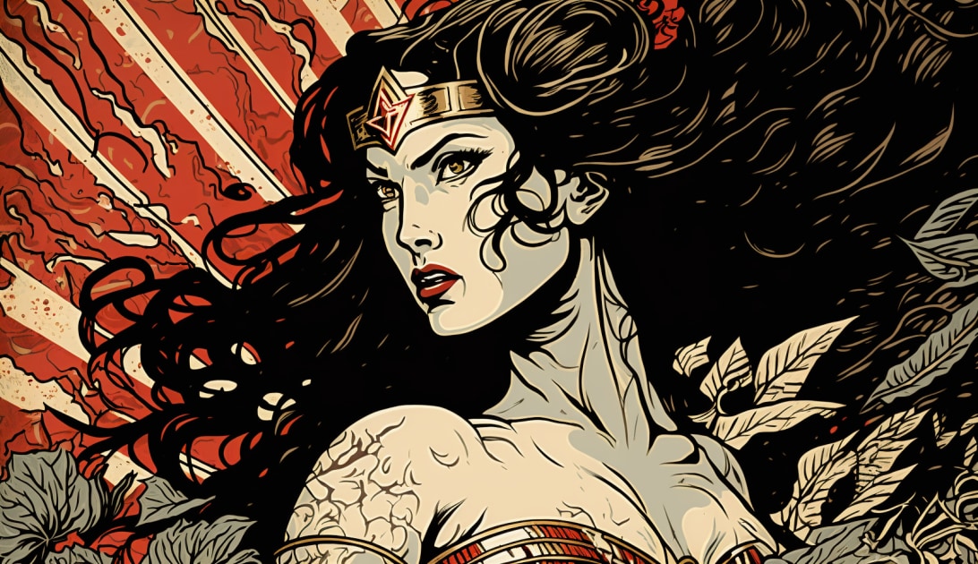 wonder-woman-art-style-of-yuko-shimizu