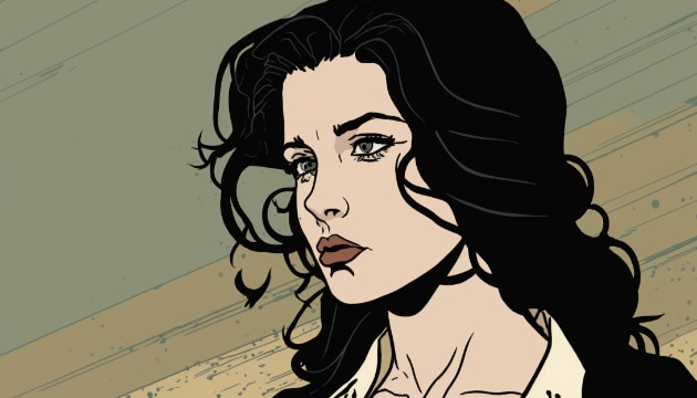 yennefer-art-style-of-adrian-tomine