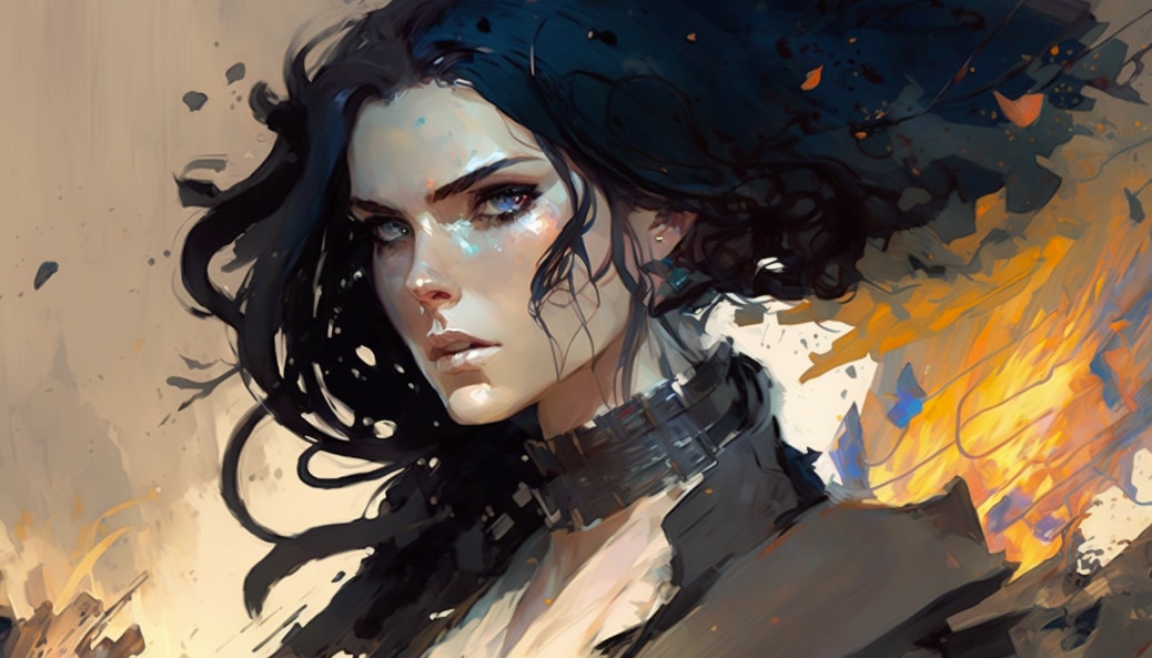 yennefer-art-style-of-greg-tocchini